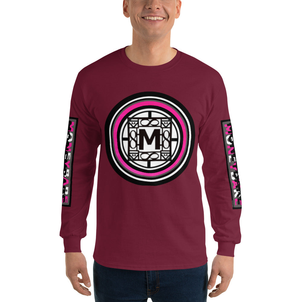 STL-1 Men’s Long Sleeve Shirt - Pink
