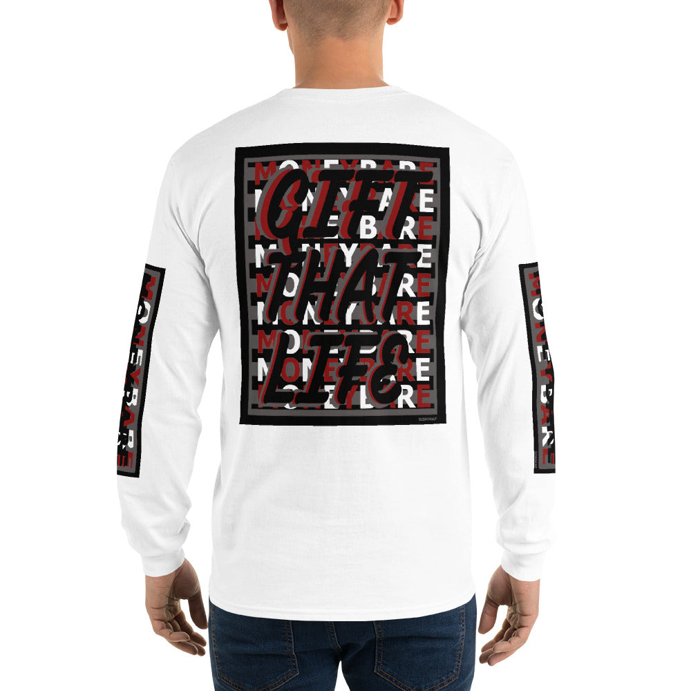 GTL-1 Men’s Long Sleeve Shirt - Red