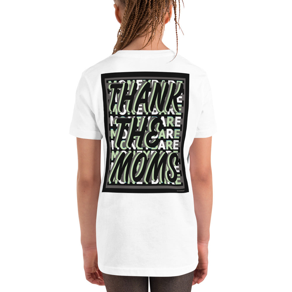 MONEYBARE TTM-1 Youth Short Sleeve Premium T-Shirt - Mint Green In Icon