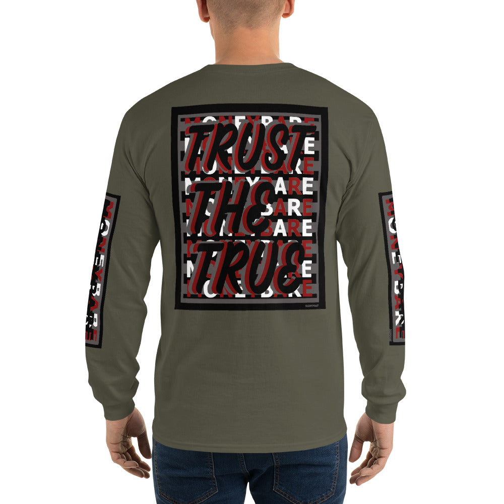 TTT-1 Men’s Long Sleeve Shirt - Red