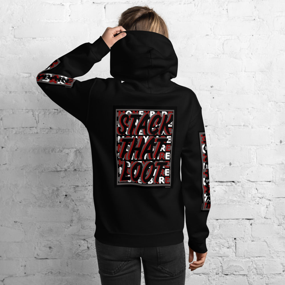 MONEYBARE STL-1 Hoodie - Red