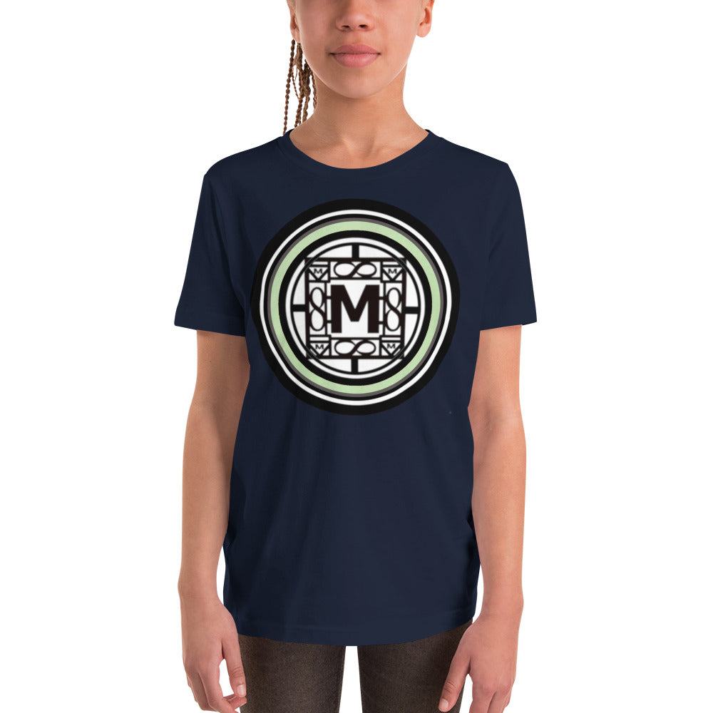 MONEYBARE TTM-1 Youth Short Sleeve Premium T-Shirt - Mint Green In Icon