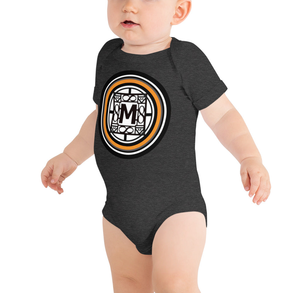MONEYBARE TTT-1 Baby Bodysuit One-Piece Onesie - Orange