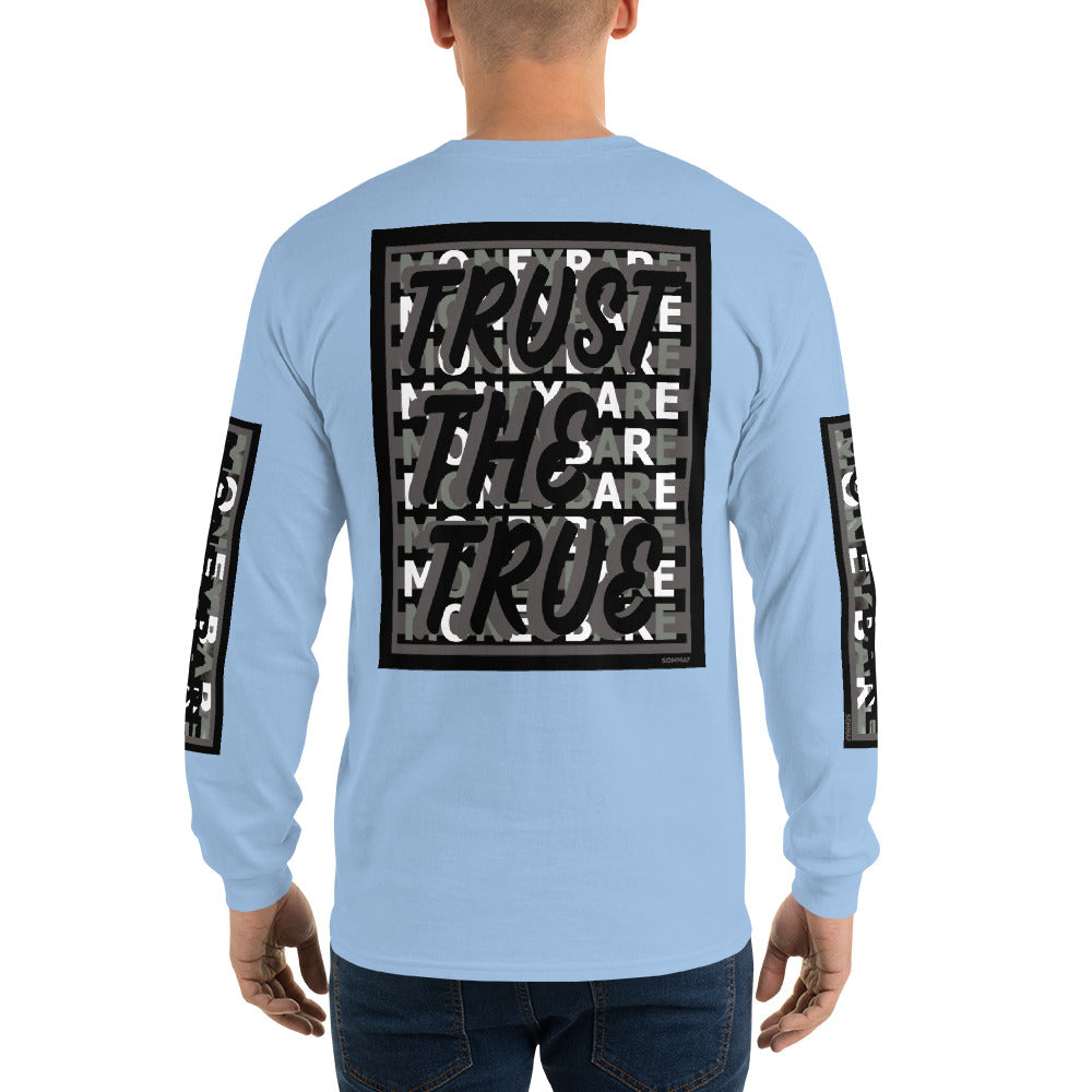 TTT-1 Men’s Long Sleeve Shirt - Grey in Icon