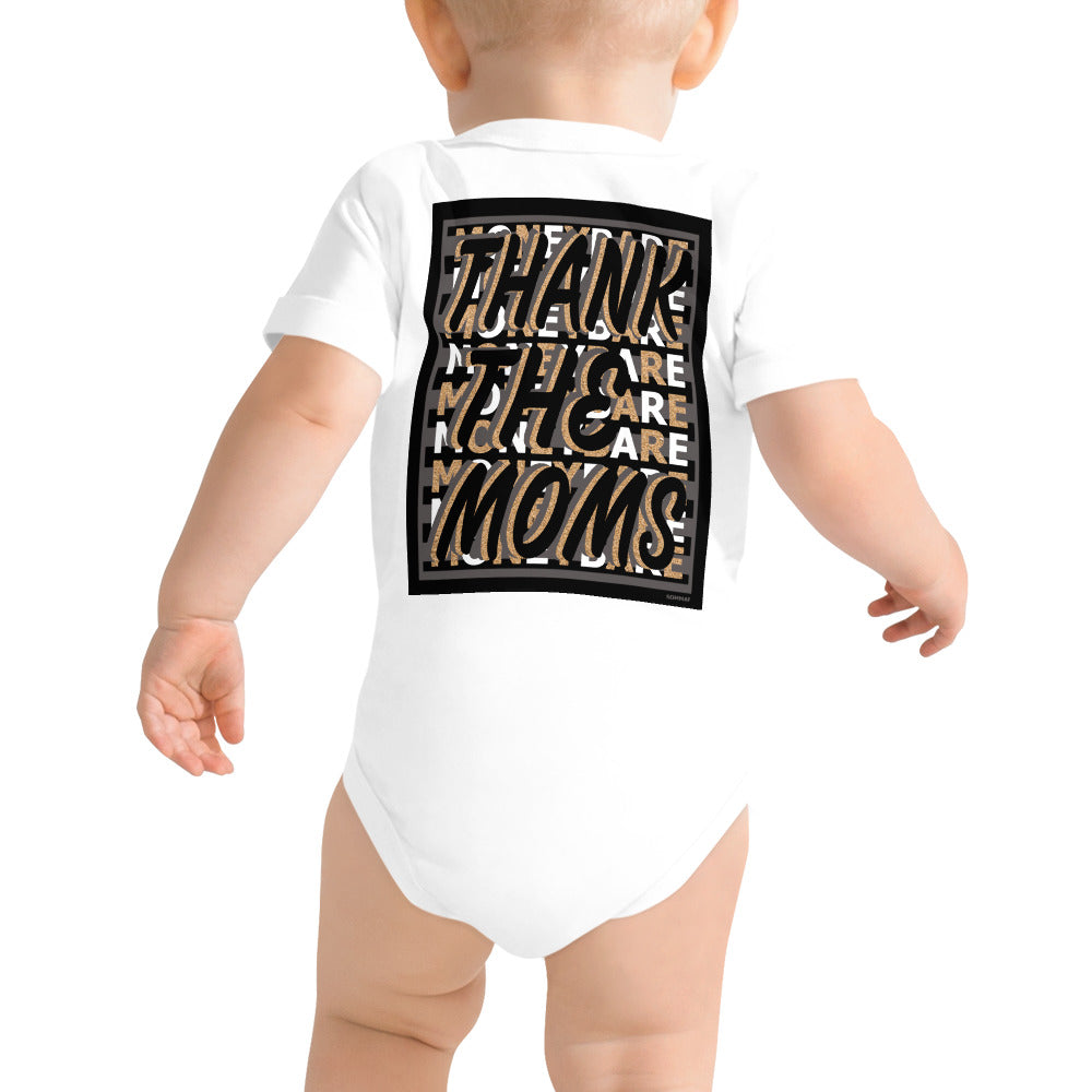 MONEYBARE TTM-1 Baby Bodysuit One-Piece Onesie - Sand