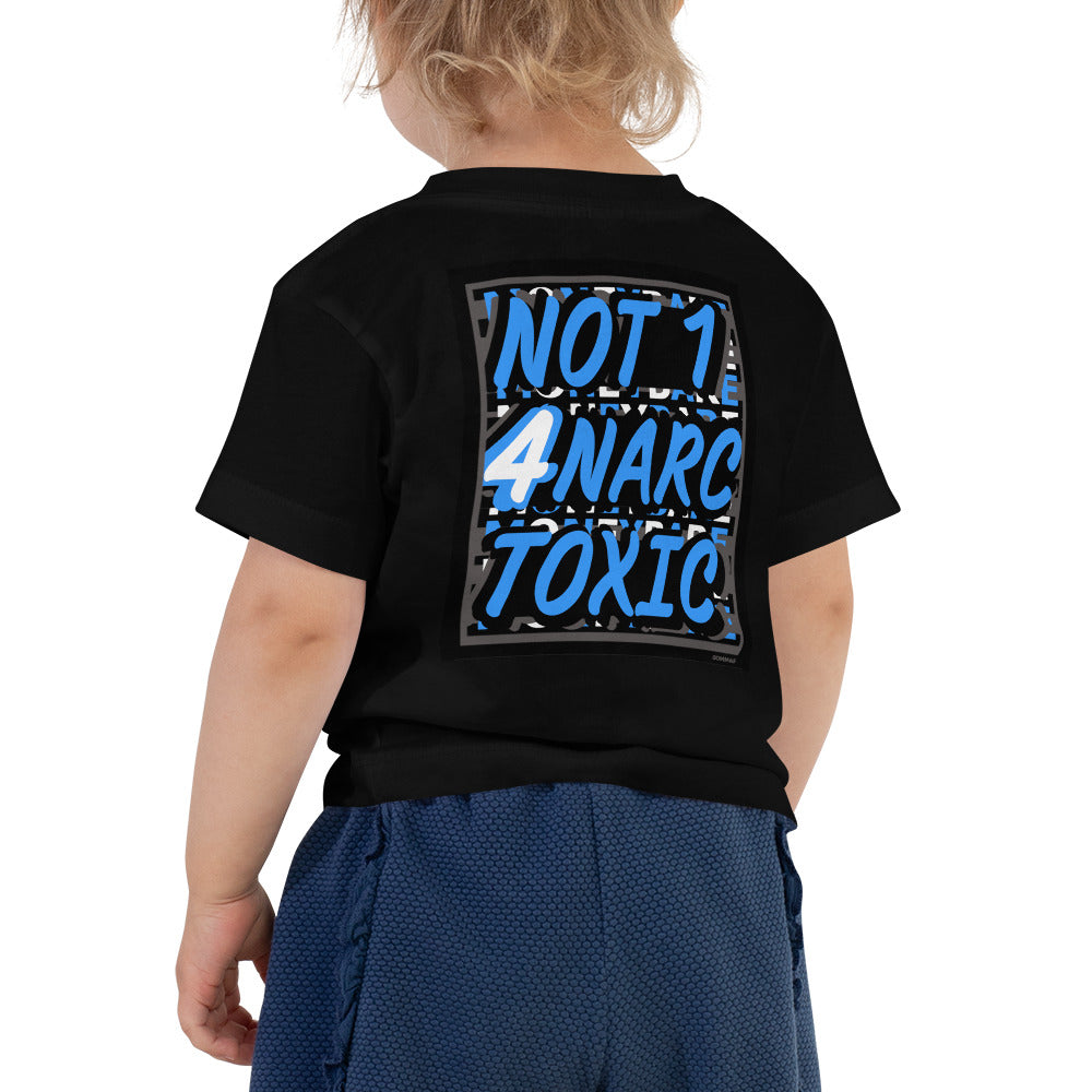 MONEYBARE N4TN-1 Toddler Short Sleeve Tee - Aqua