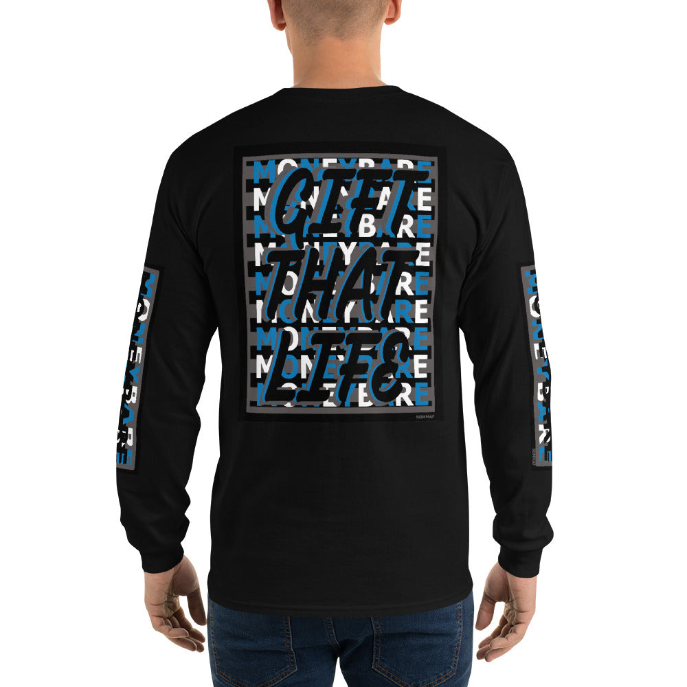 GTL-1 Men’s Long Sleeve Shirt - Blue
