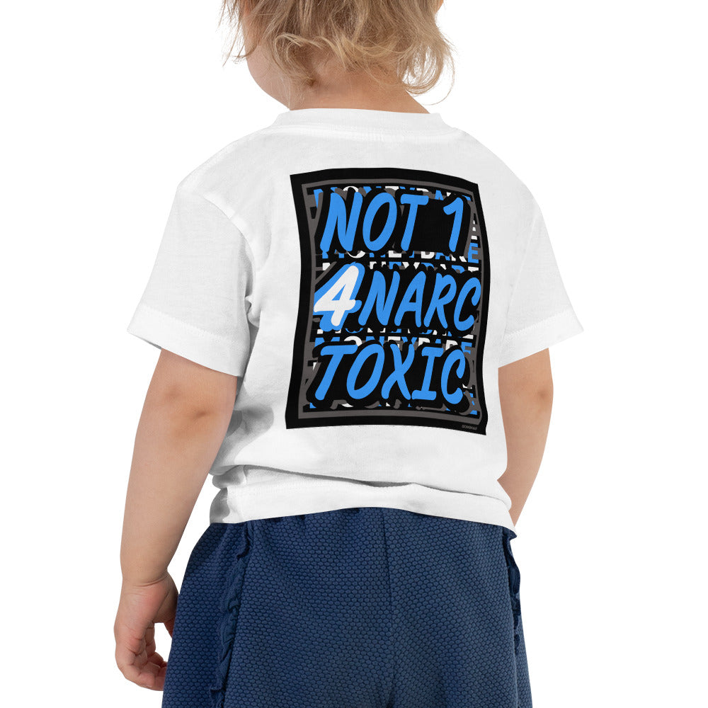 MONEYBARE N4TN-1 Toddler Short Sleeve Tee - Aqua