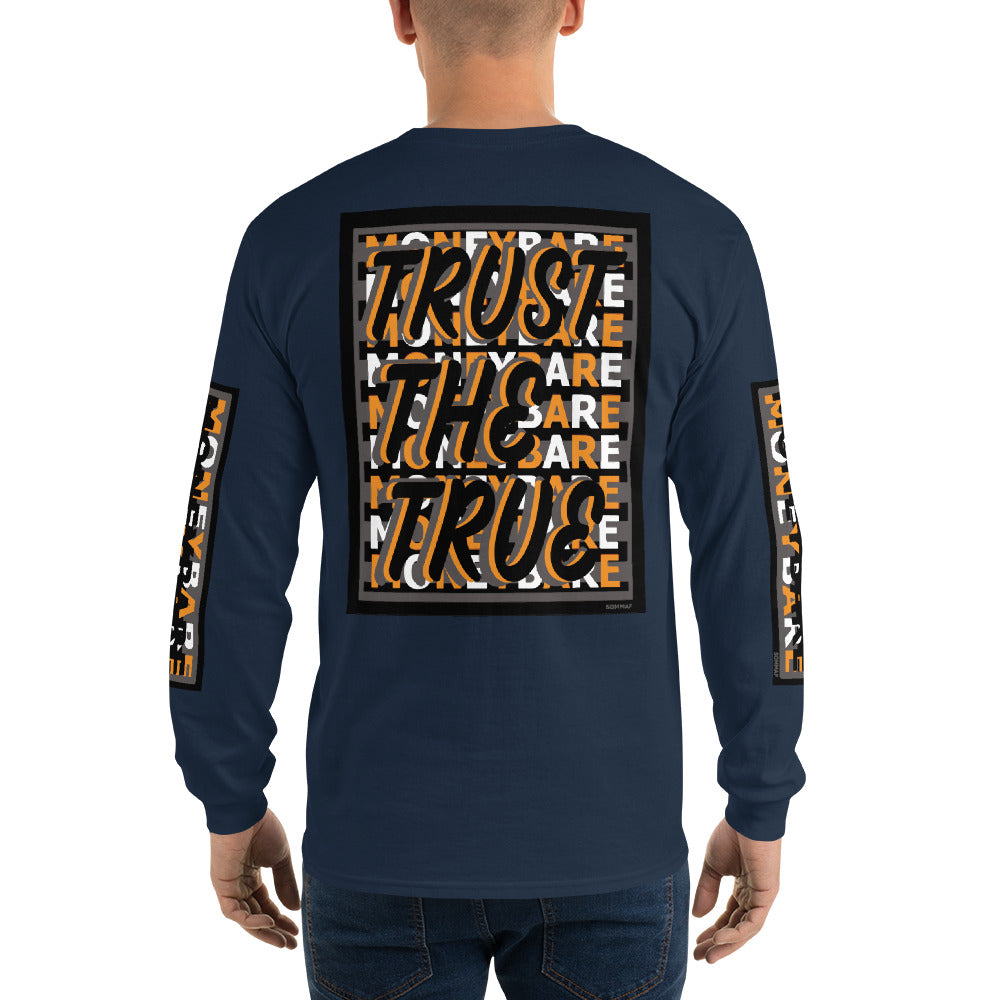 TTT-1 Men’s Long Sleeve Shirt - Orange