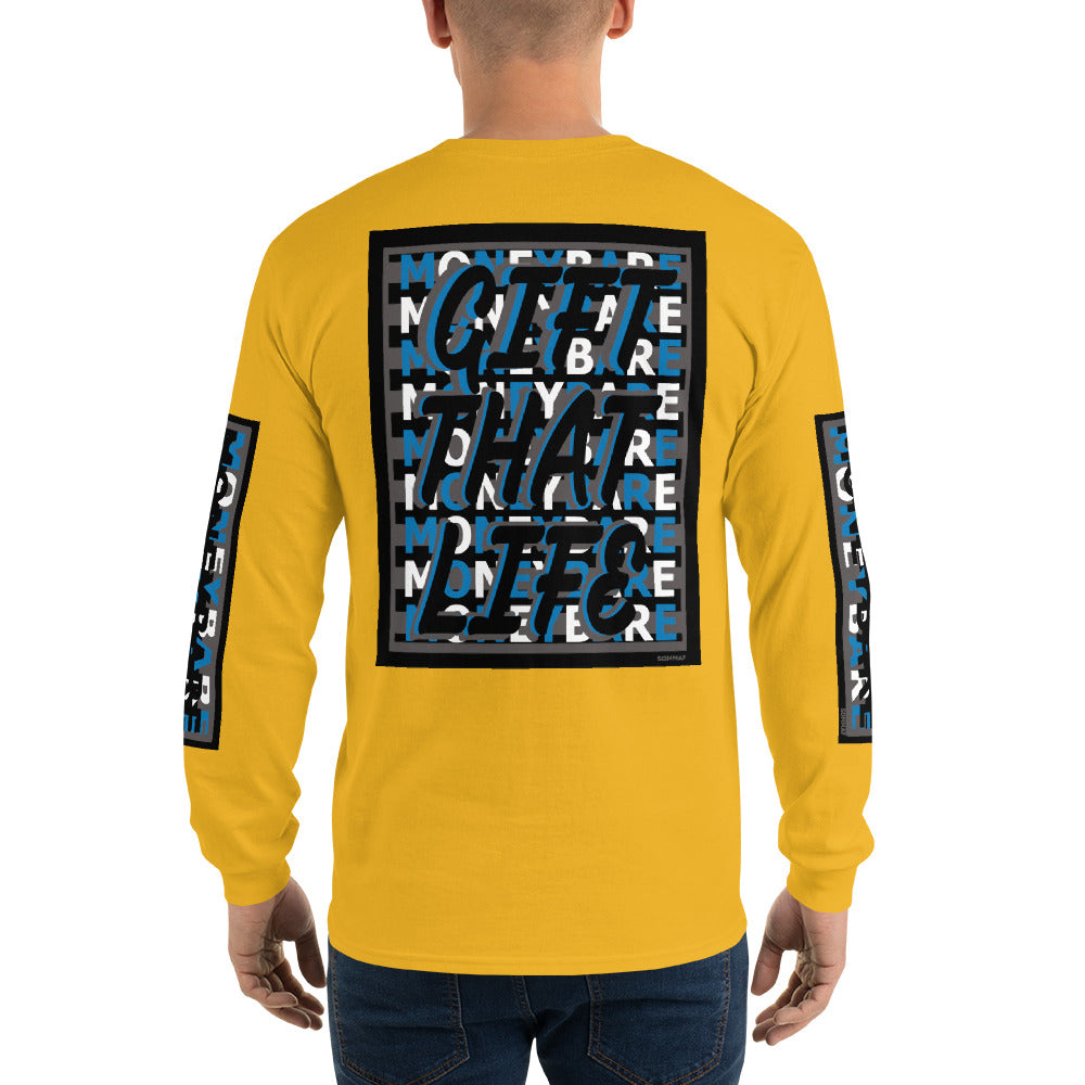 GTL-1 Men’s Long Sleeve Shirt - Blue