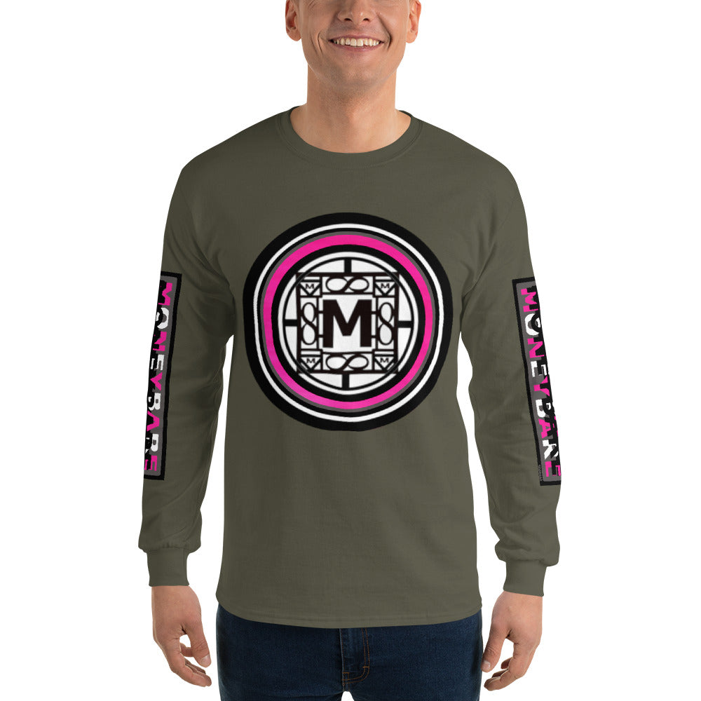 STL-1 Men’s Long Sleeve Shirt - Pink