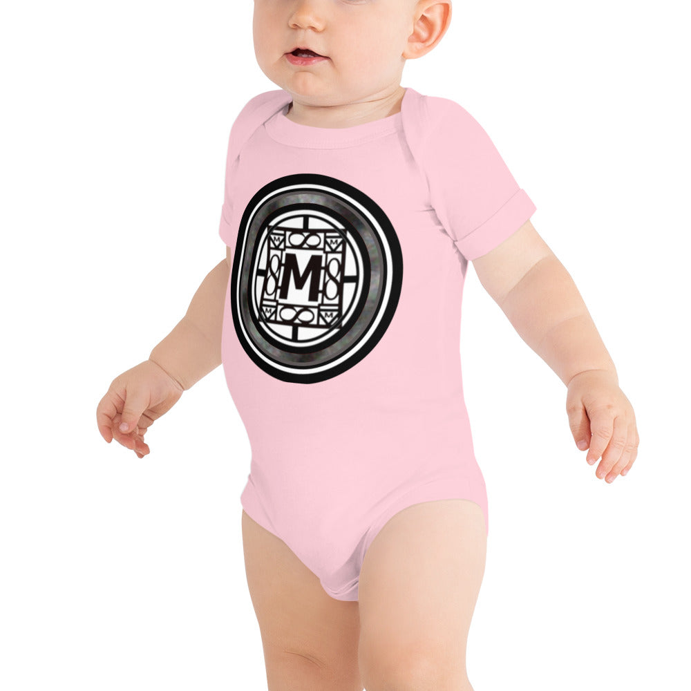 MONEYBARE TTM-1 Baby Bodysuit One-Piece Onesie - Grey