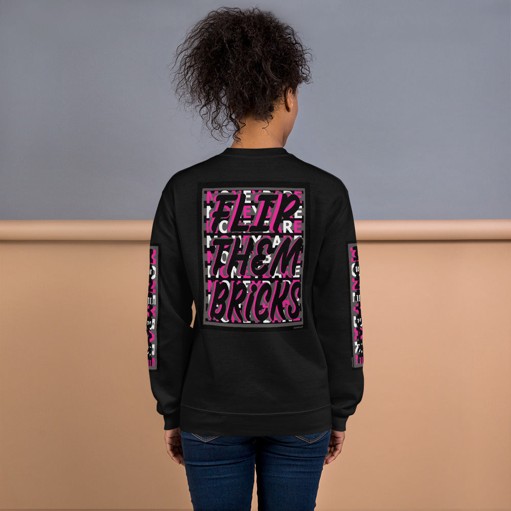 MONEYBARE FTB-1 Sweatshirt - Pink