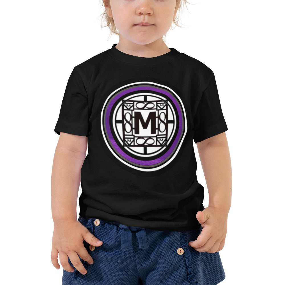 MONEYBARE N4TN-1 Toddler Short Sleeve Tee - Purple