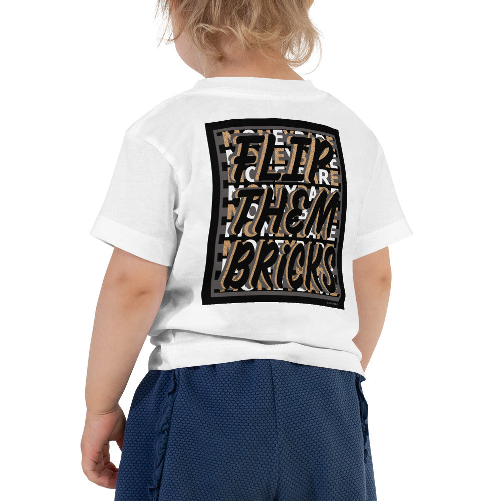 MONEYBARE FTB-1 Toddler Short Sleeve Tee - Sand