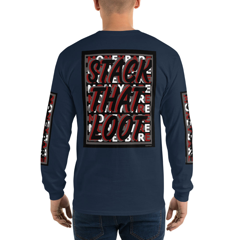 STL-1 Men’s Long Sleeve Shirt - Red