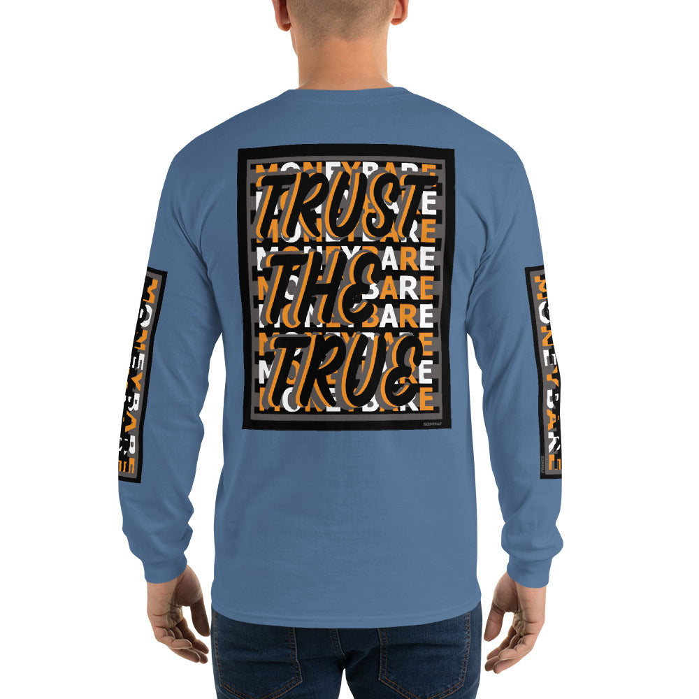 TTT-1 Men’s Long Sleeve Shirt - Orange