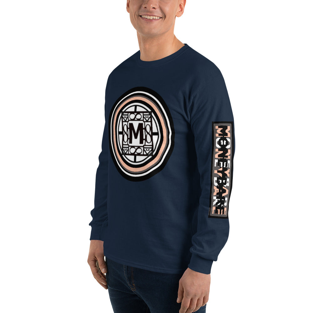 TTT-1 Men’s Long Sleeve Shirt - Peach