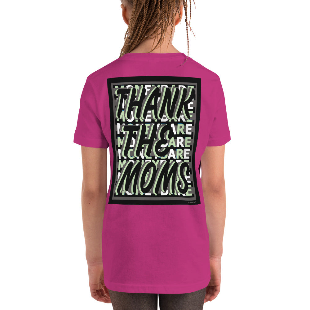 MONEYBARE TTM-1 Youth Short Sleeve Premium T-Shirt - Mint Green In Icon