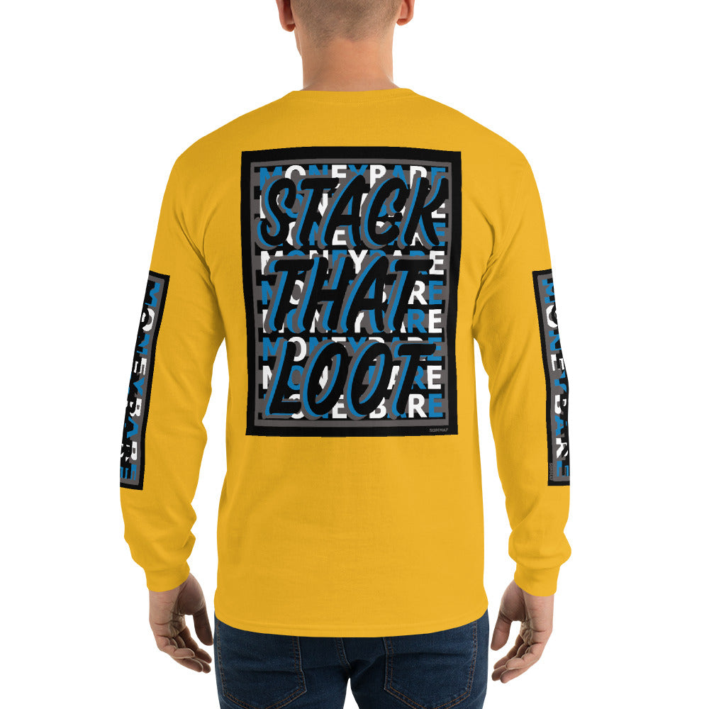 STL-1 Men’s Long Sleeve Shirt - Blue