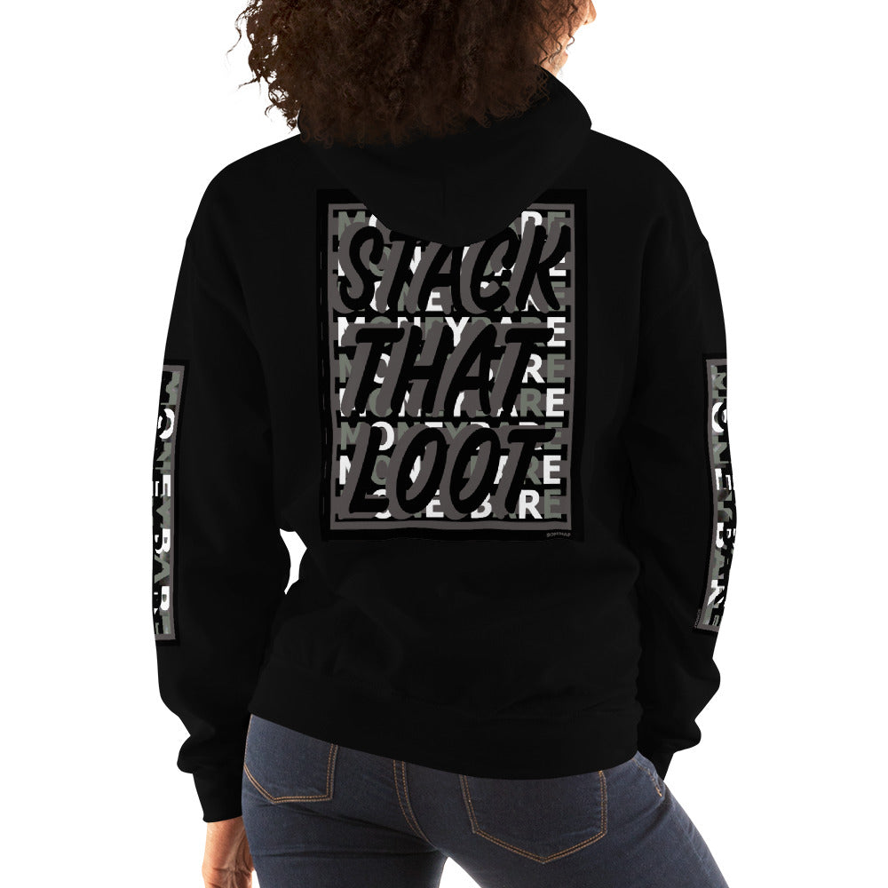 MONEYBARE STL-1 Hoodie - Grey
