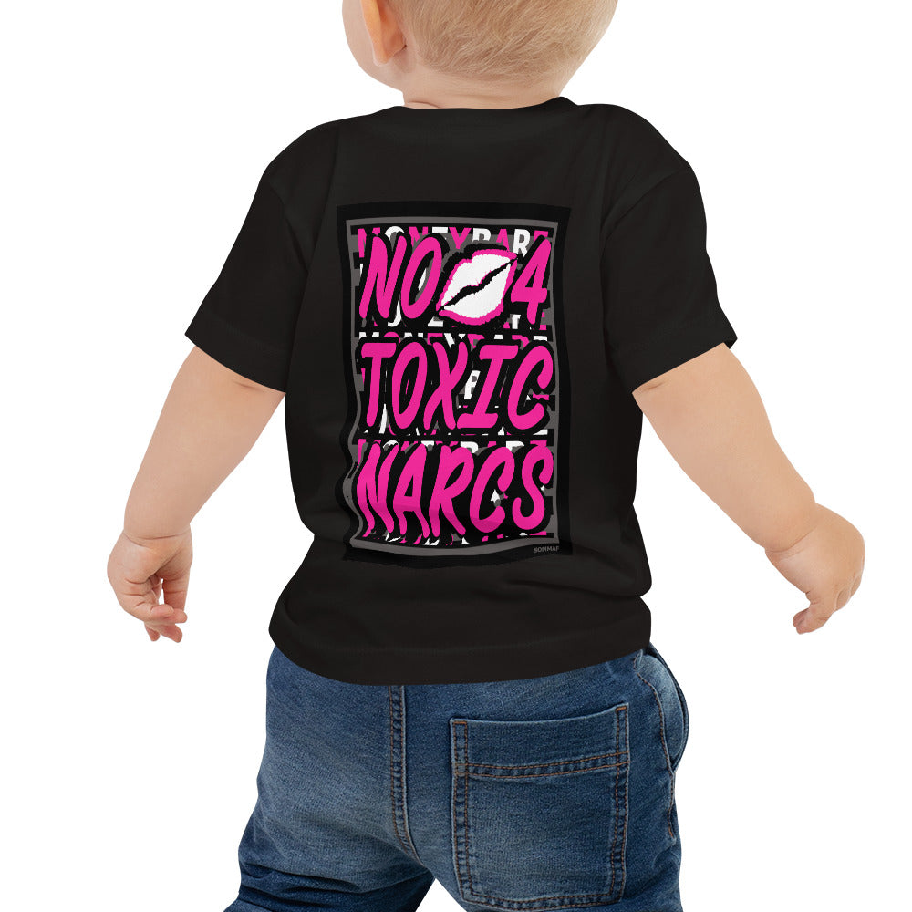 MONEYBARE N4TN-1 Baby Premium Tee - Pink in Icon