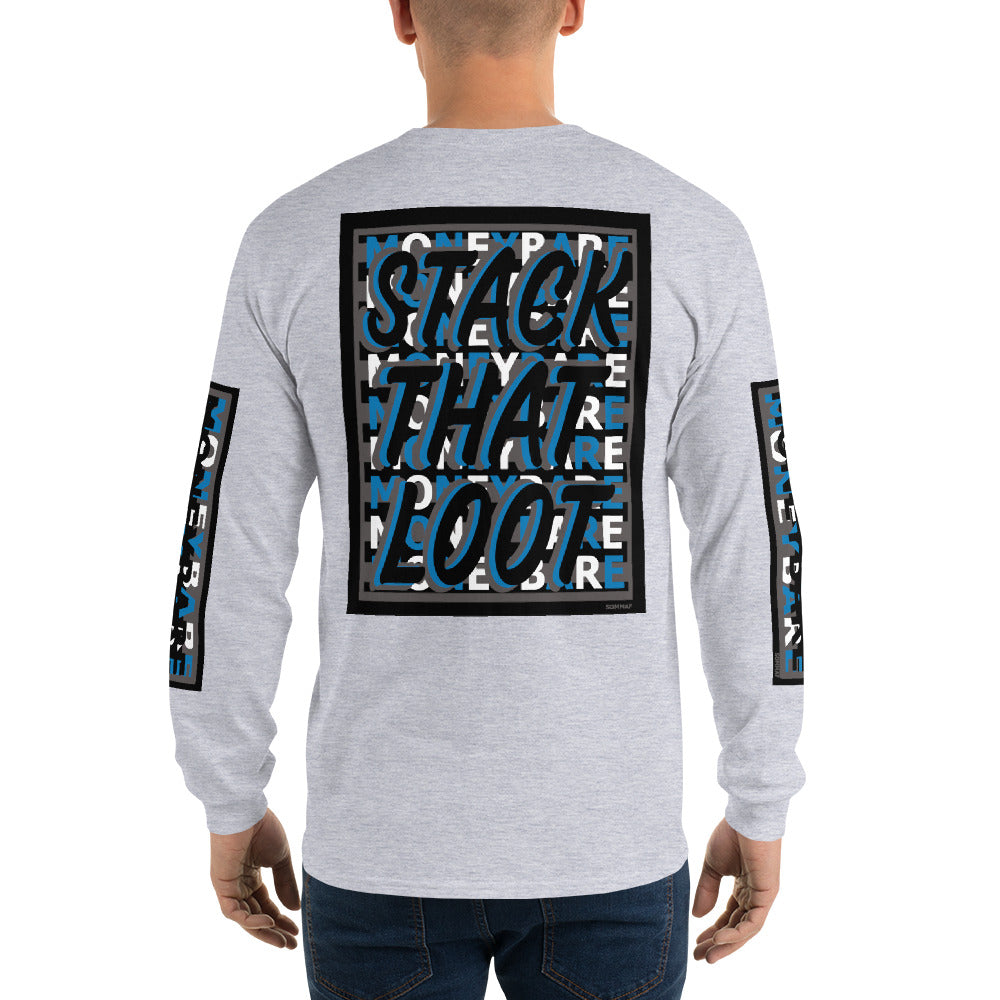 STL-1 Men’s Long Sleeve Shirt - Blue