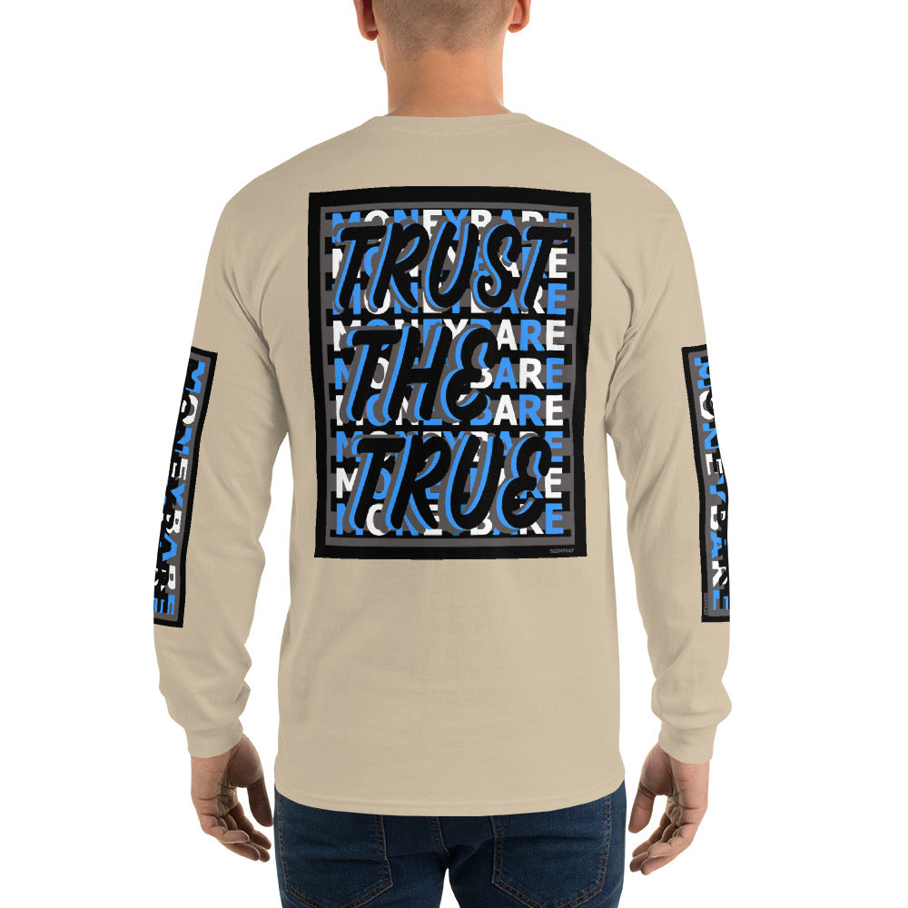 TTT-1 Men’s Long Sleeve Shirt - Aqua