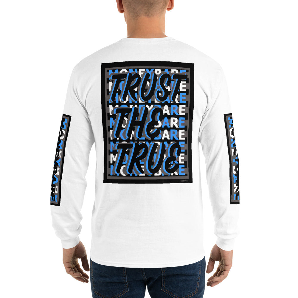 TTT-1 Men’s Long Sleeve Shirt - Aqua