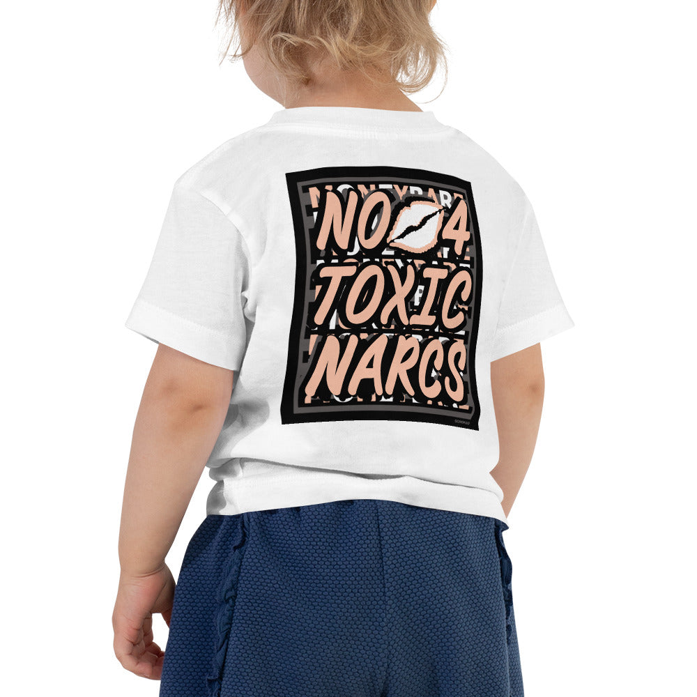 MONEYBARE N4TN-1 Toddler Short Sleeve Tee - Peach