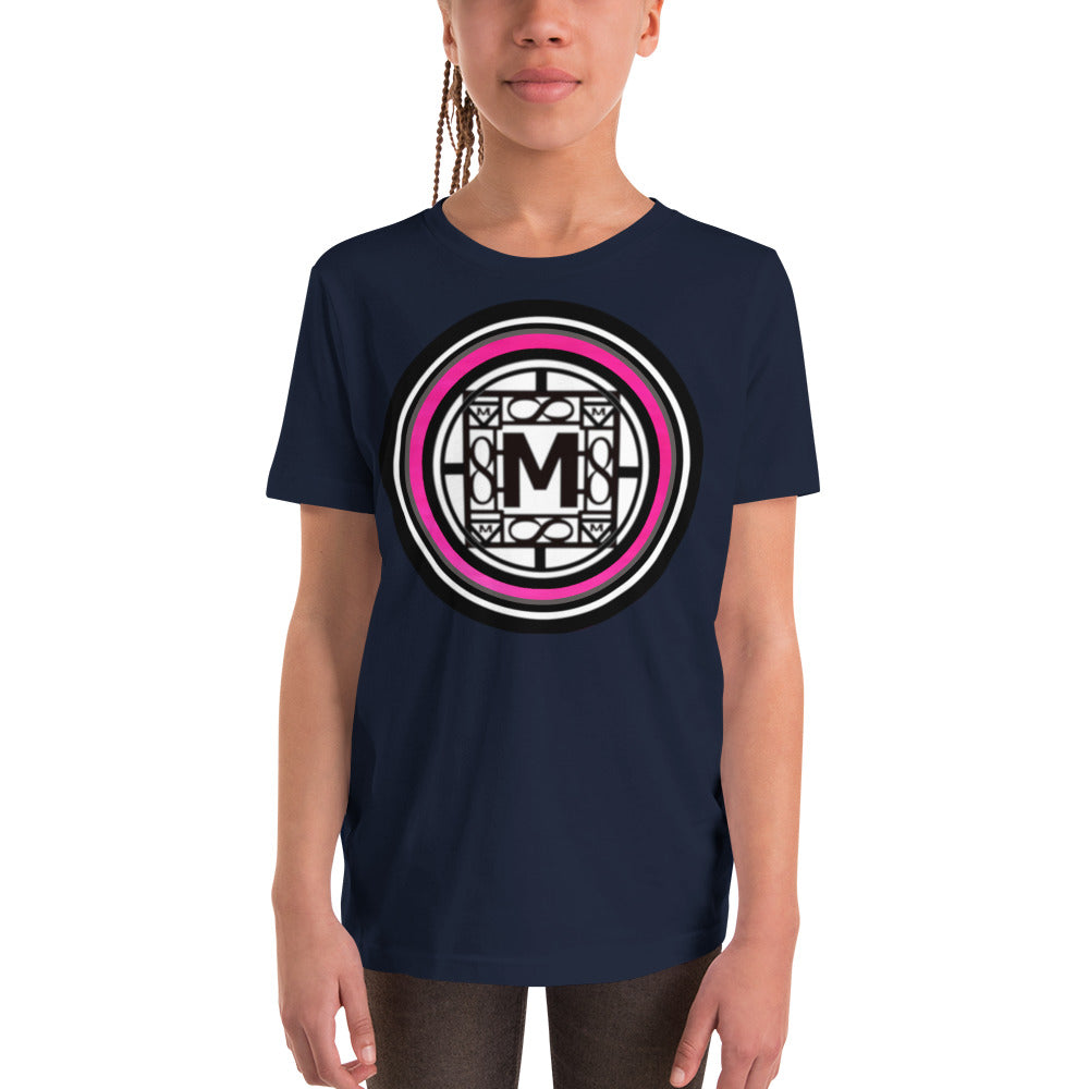 MONEYBARE TTT-1 Youth Short Sleeve Premium T-Shirt - Pink