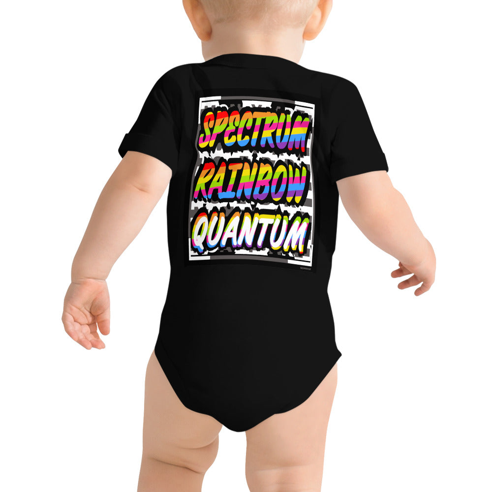 MONEYBARE SRQ-1 Baby Bodysuit One-Piece Onesie - Quantum