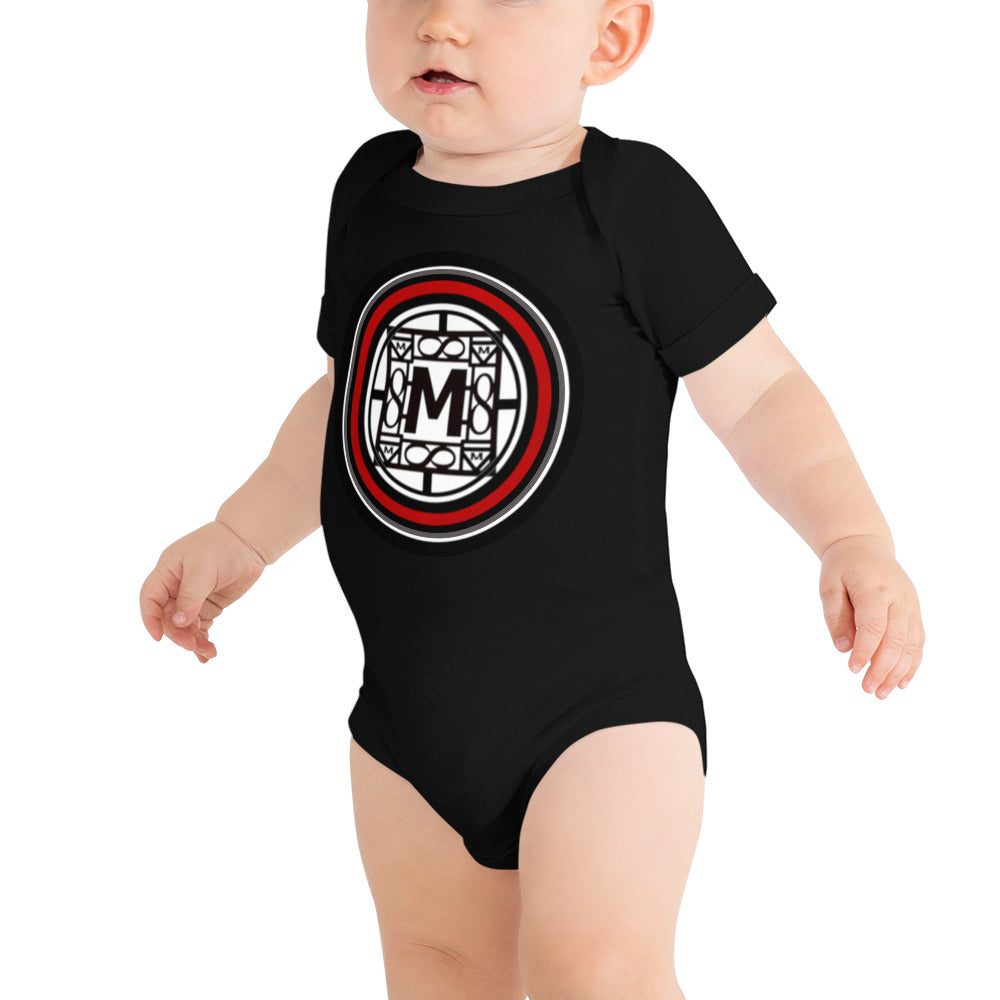 MONEYBARE N4TN-1 Baby Bodysuit One-Piece Onesie - Red