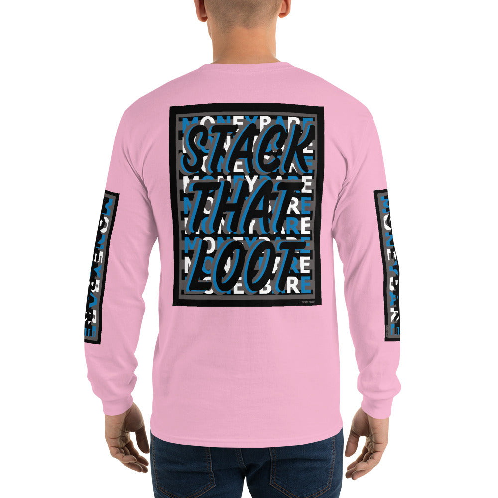STL-1 Men’s Long Sleeve Shirt - Blue