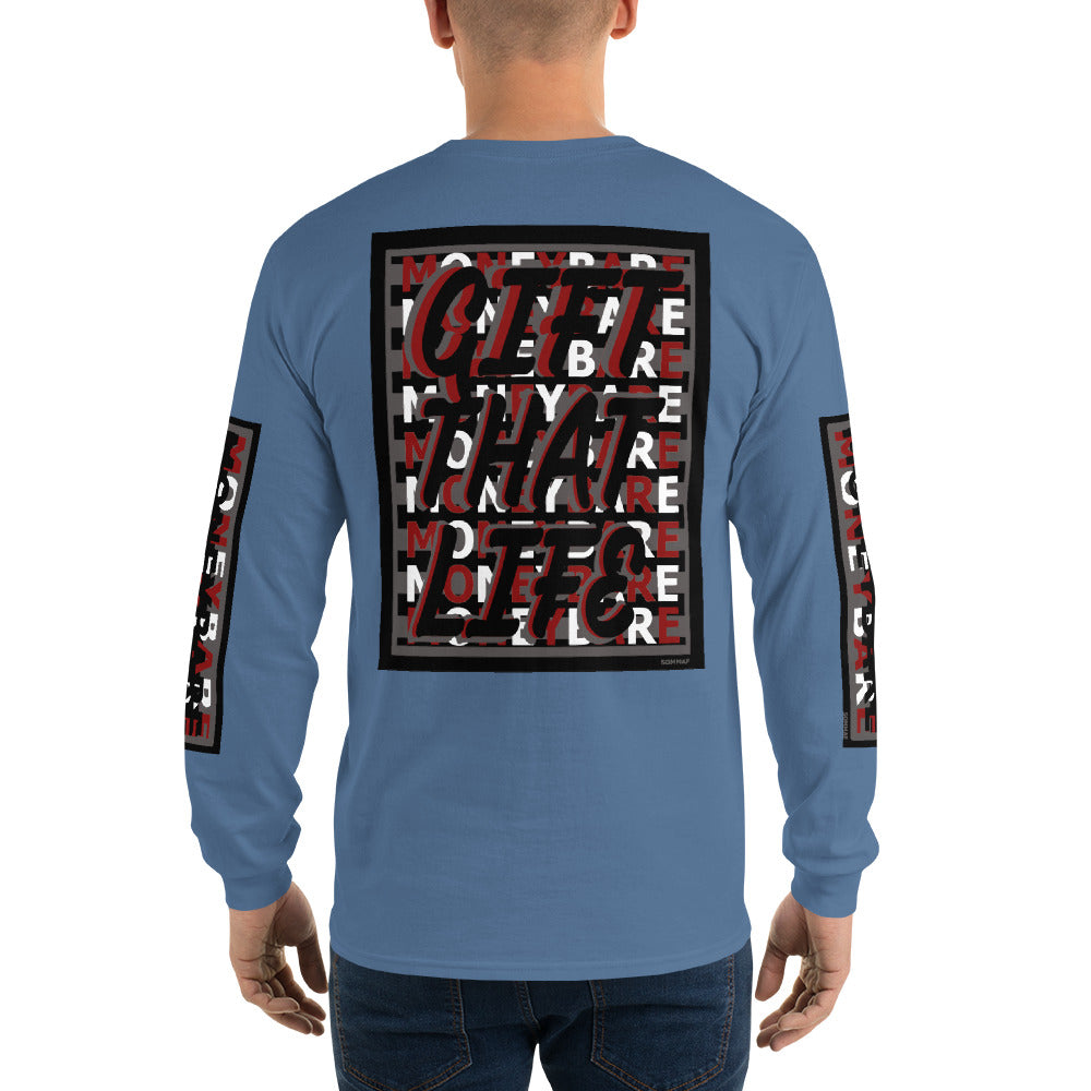 GTL-1 Men’s Long Sleeve Shirt - Red