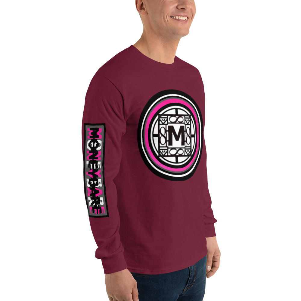 STL-1 Men’s Long Sleeve Shirt - Pink