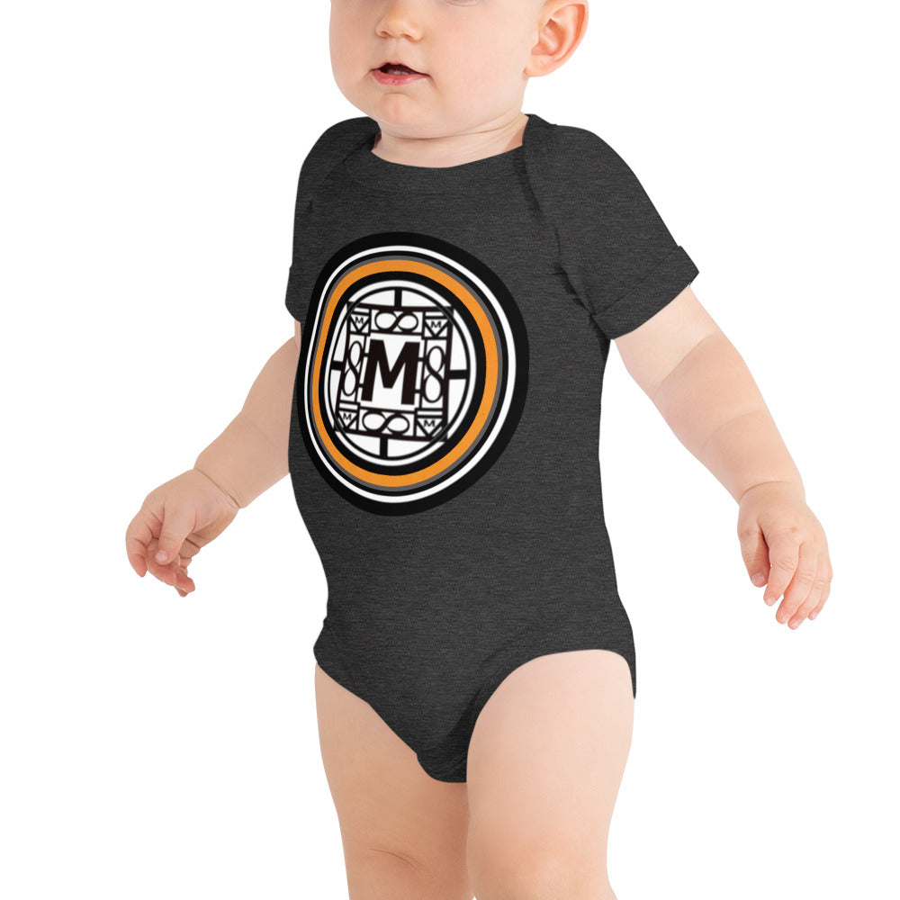 MONEYBARE TTM-1 Baby Bodysuit One-Piece Onesie - Orange