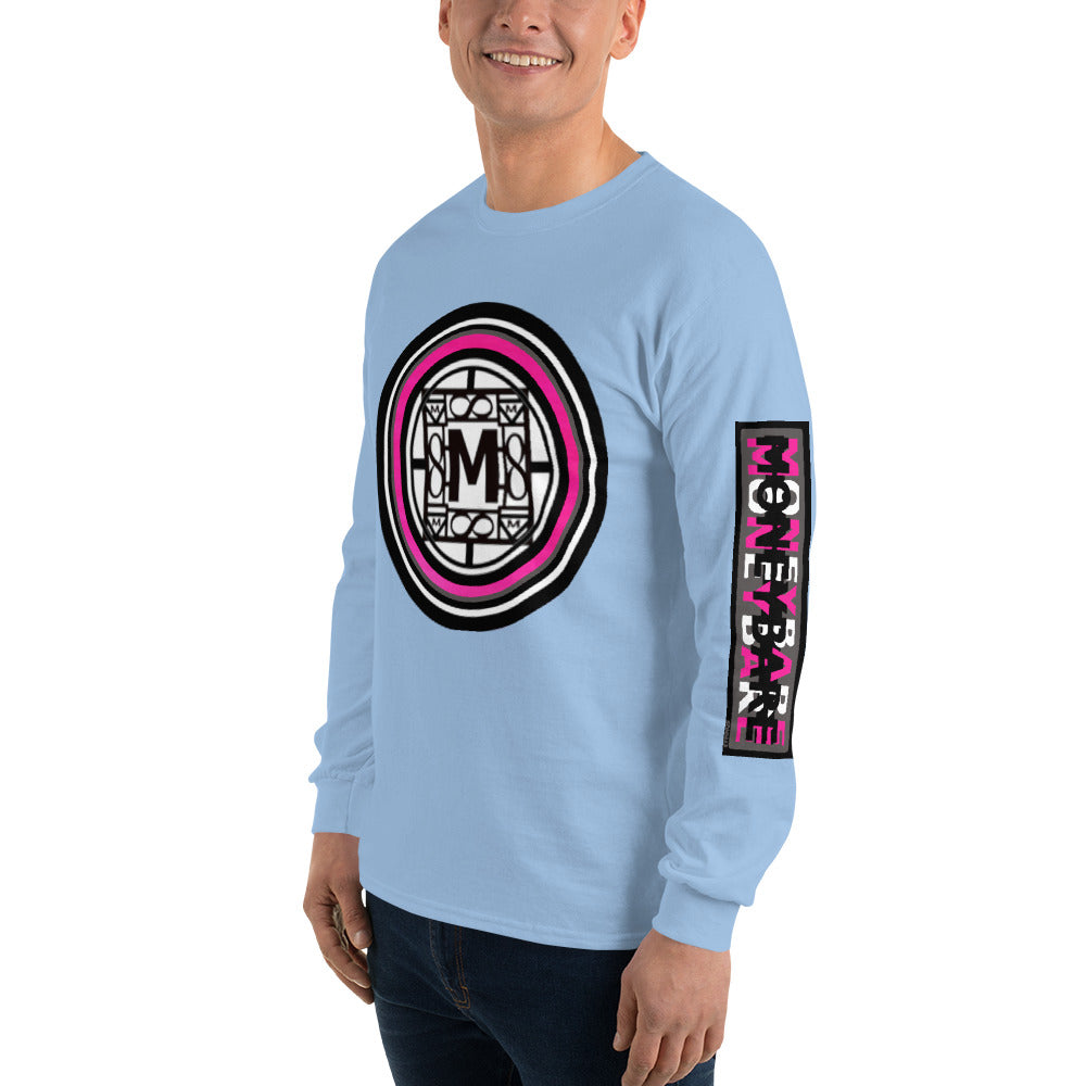 STL-1 Men’s Long Sleeve Shirt - Pink