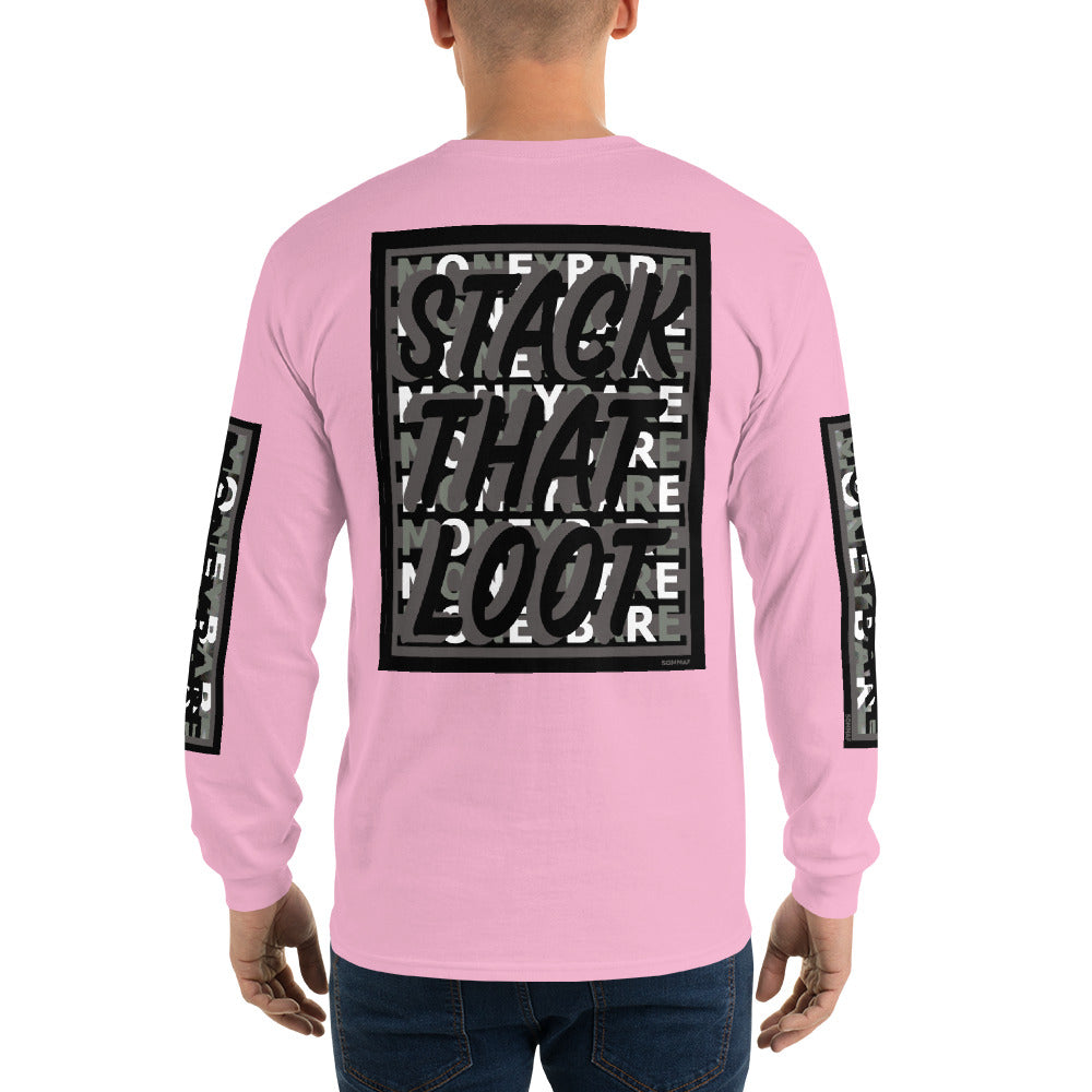 STL-1 Men’s Long Sleeve Shirt - Grey