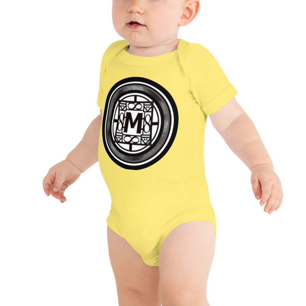 MONEYBARE TTM-1 Baby Bodysuit One-Piece Onesie - Grey
