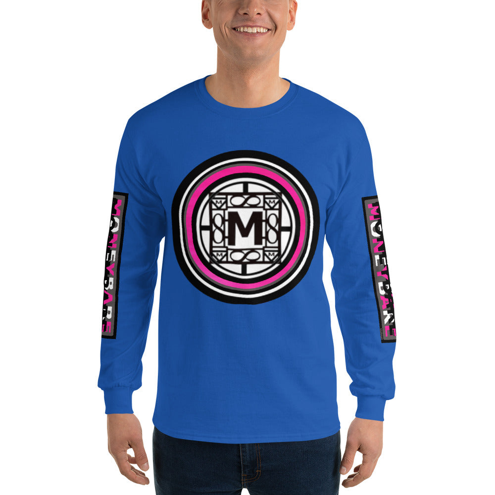 STL-1 Men’s Long Sleeve Shirt - Pink