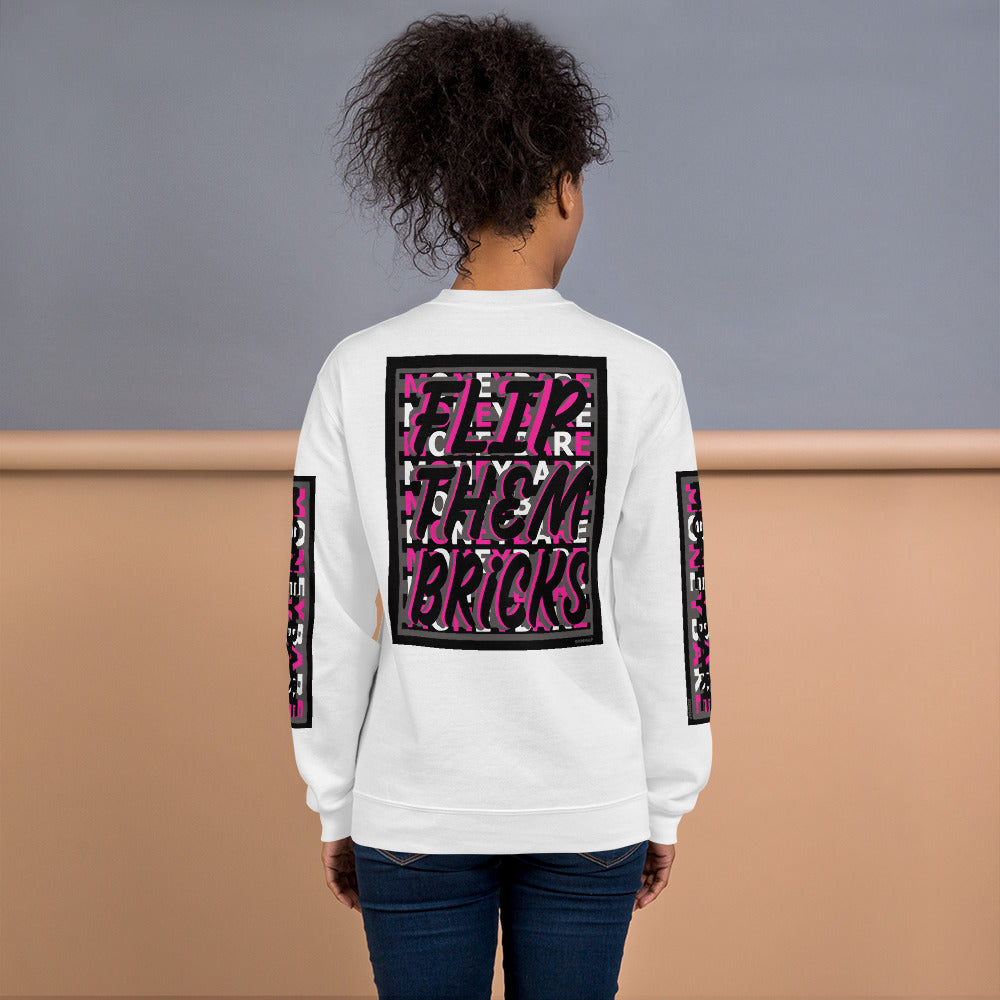 MONEYBARE FTB-1 Sweatshirt - Pink