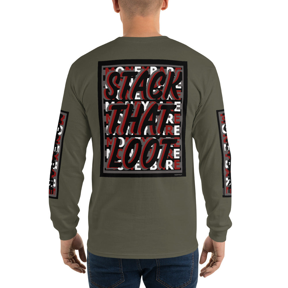 STL-1 Men’s Long Sleeve Shirt - Red