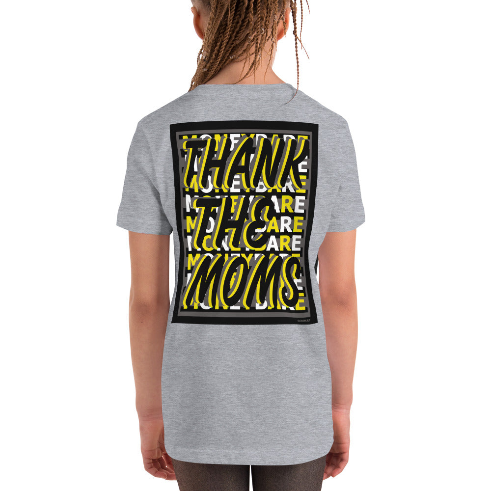 MONEYBARE TTM-1 Youth Short Sleeve Premium T-Shirt - Yellow In Icon