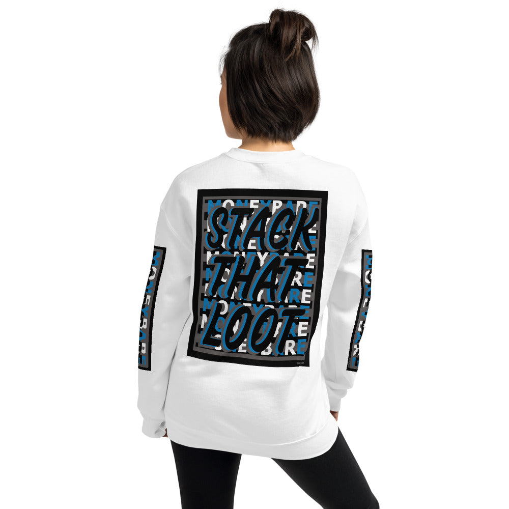 MONEYBARE STL-1 Sweatshirt - Blue