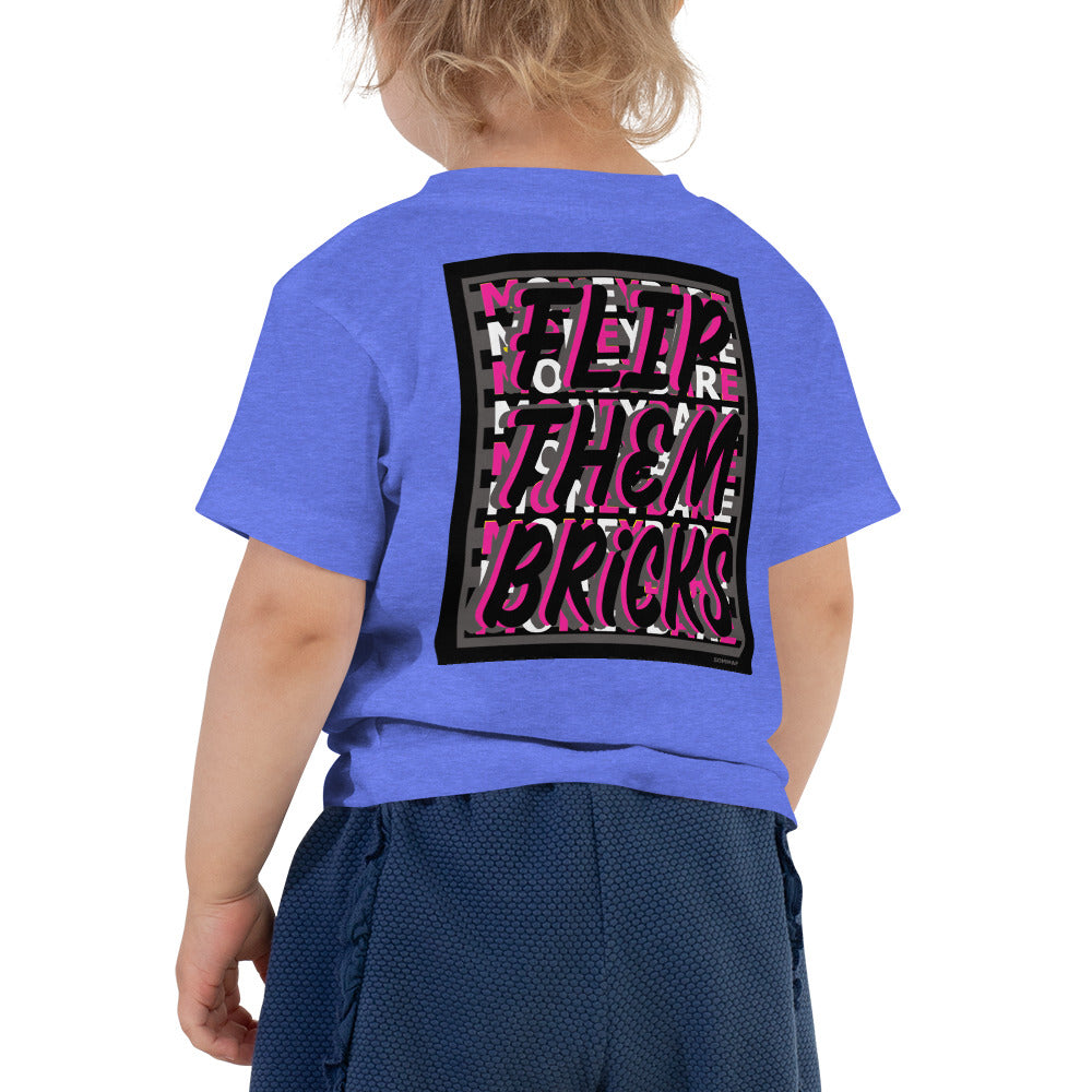 MONEYBARE FTB-1 Toddler Short Sleeve Tee - Pink