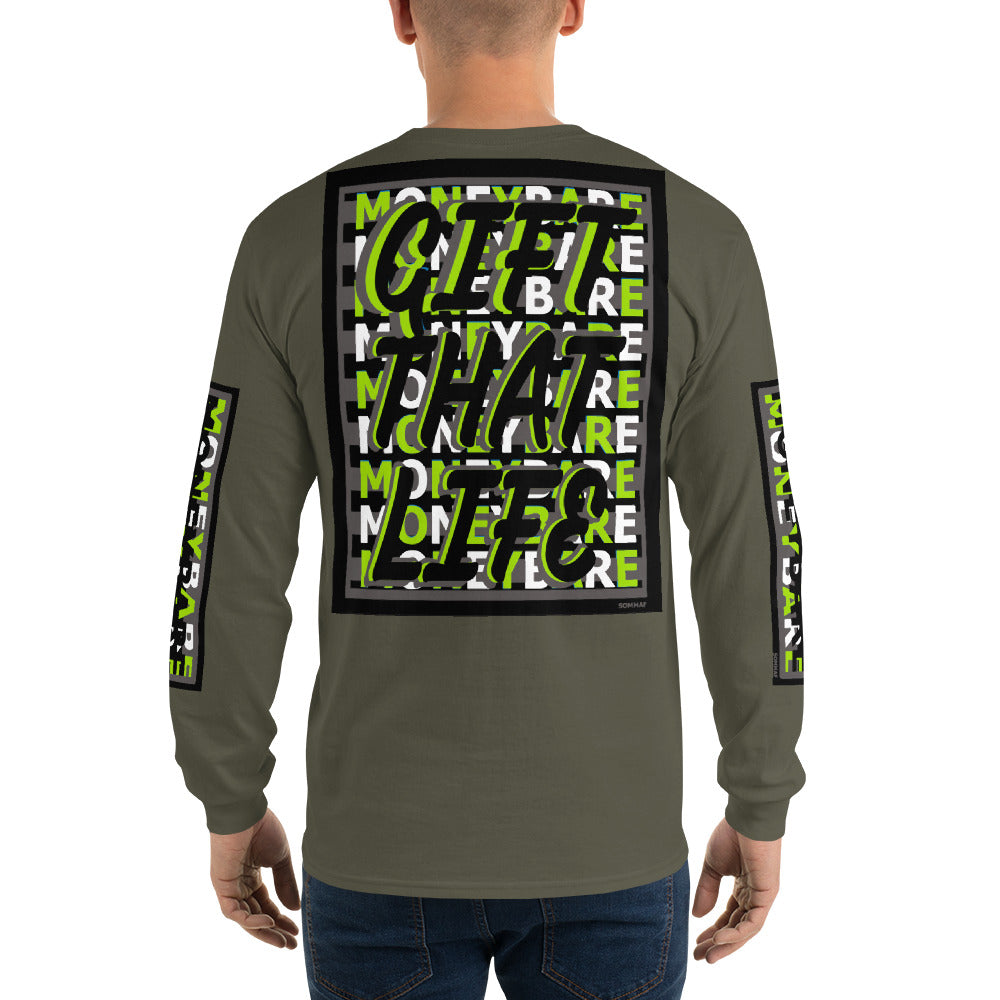 GTL-1 Men’s Long Sleeve Shirt - Green