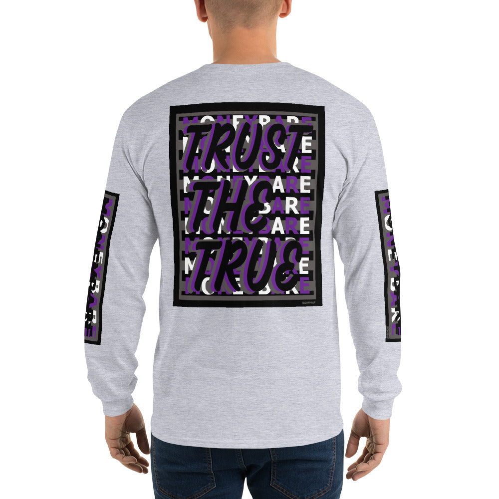 TTT-1 Men’s Long Sleeve Shirt - Purple