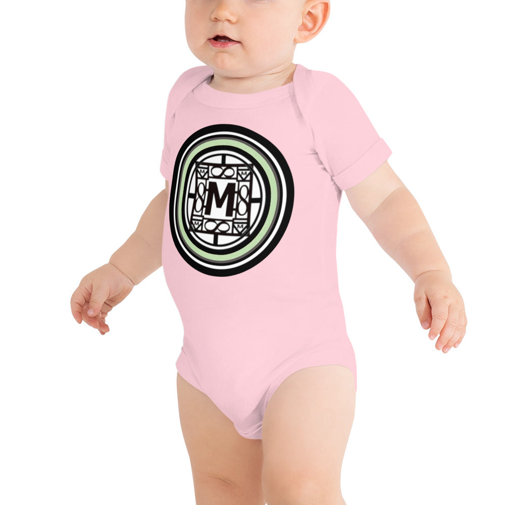 MONEYBARE TTT-1 Baby Bodysuit One-Piece Onesie - Mint Green