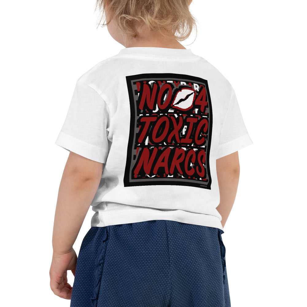 MONEYBARE N4TN-1 Toddler Short Sleeve Tee - Red